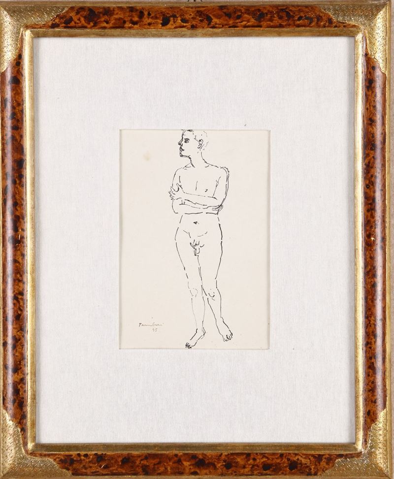 Orfeo Tamburi - Nudo in Piedi