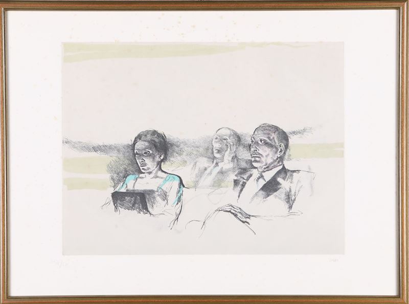 Alberto Sughi - Figure Sedute