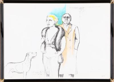 Scena di Interno con Cane