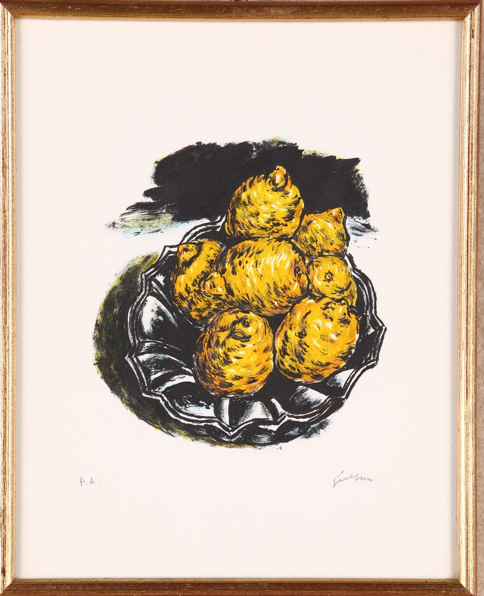 Renato Guttuso - Lotto di 4 Serigrafie