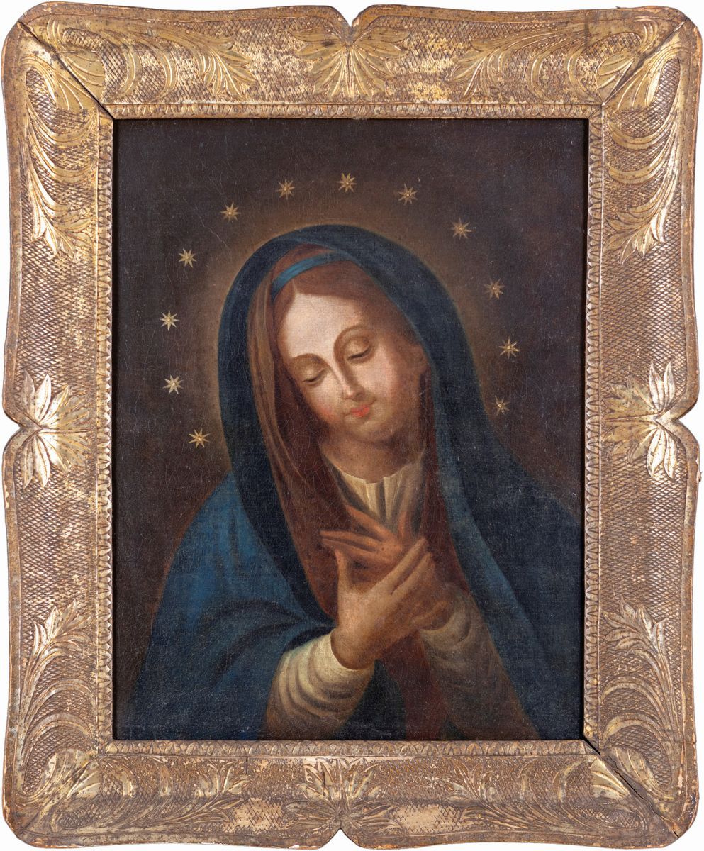 Pittore del XVIII Secolo - Vergine con Aureola Stellata