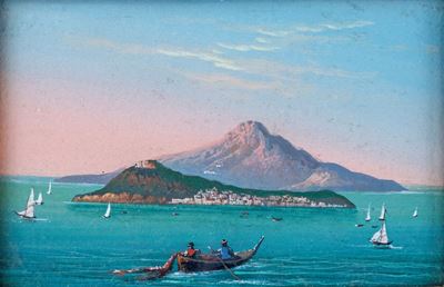 Veduta Dell'isola di Procida e Ischia