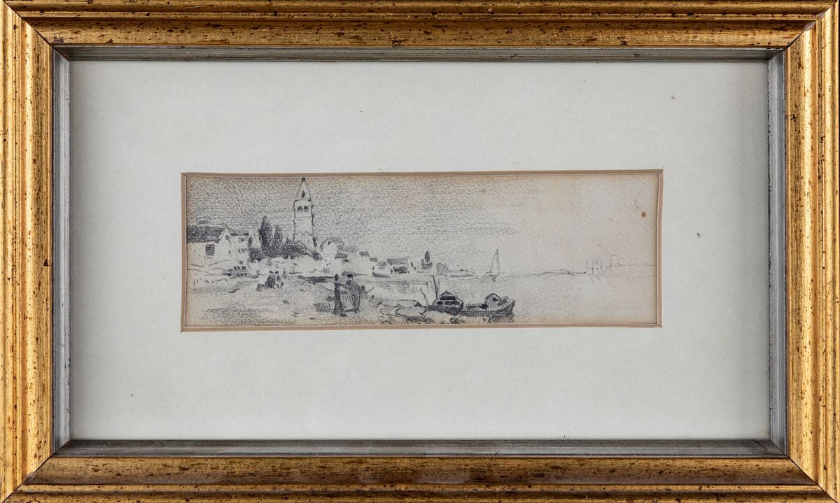 Anonimo del XIX Secolo - Veduta di Golfo
