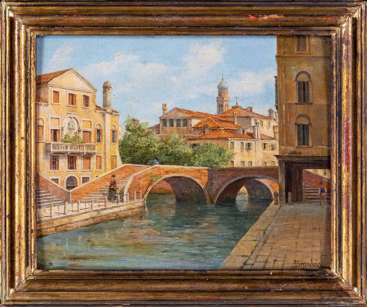 Antonietta Brandeis - Veduta del Ponte dei Tolentini