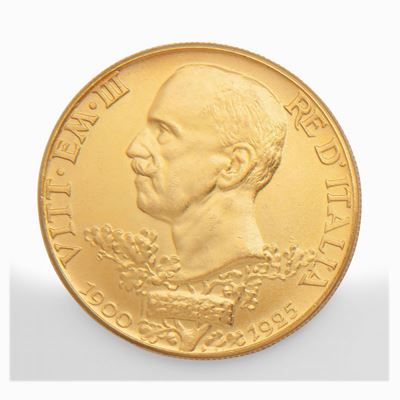 Moneta Savoia, Riproduzione delle 100 Lire in Oro Giallo