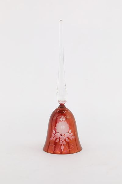 Campanella in Vetro Rosso