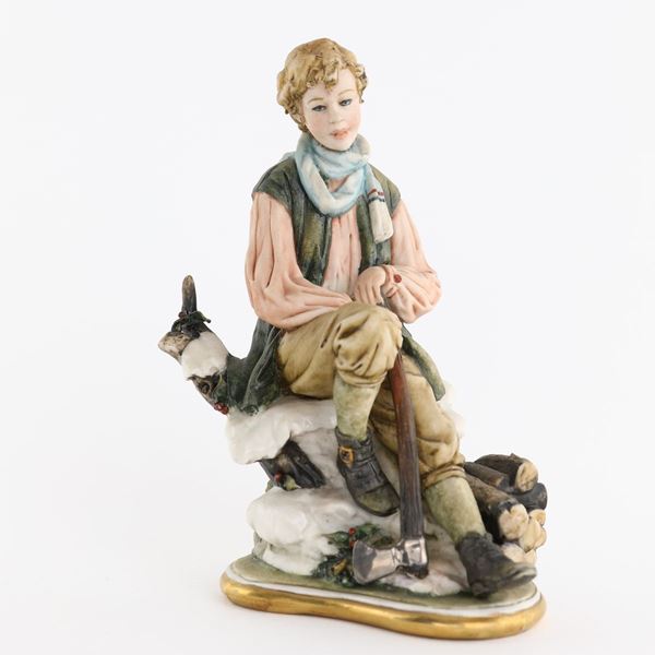 Scultura in porcellana policroma, Capodimonte