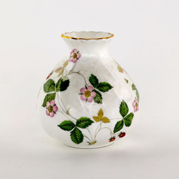 Vasetto in porcellana, Wedgwood, Wild Strawberry