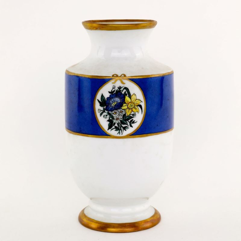 Vaso in Porcellana, Limoges, Francia
