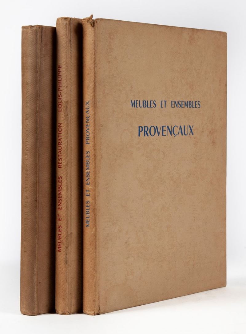 Tre Libri sui Mobili Antichi Francesi