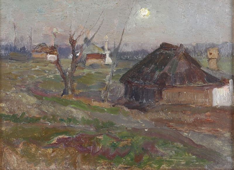 Umberto Moggioli - Paesaggio