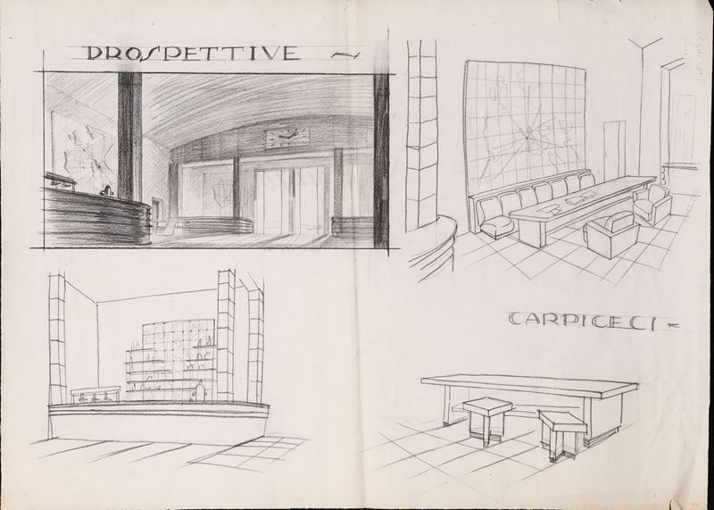 Alberto Carlo Carpiceci - Prospettive (progetto Architettonico di Interni)