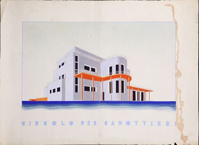 Progetto Architettonico (circolo per Canottieri)