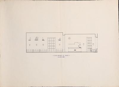 Progetto Architettonico (salone e Bar)