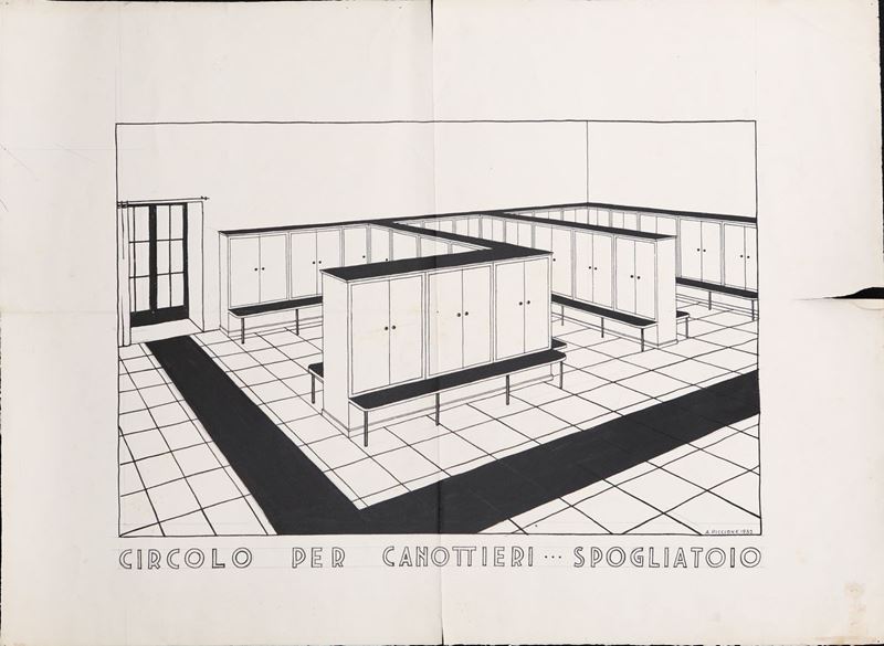 A. Piccione - Progetto Architettonico (circolo per Canottieri)