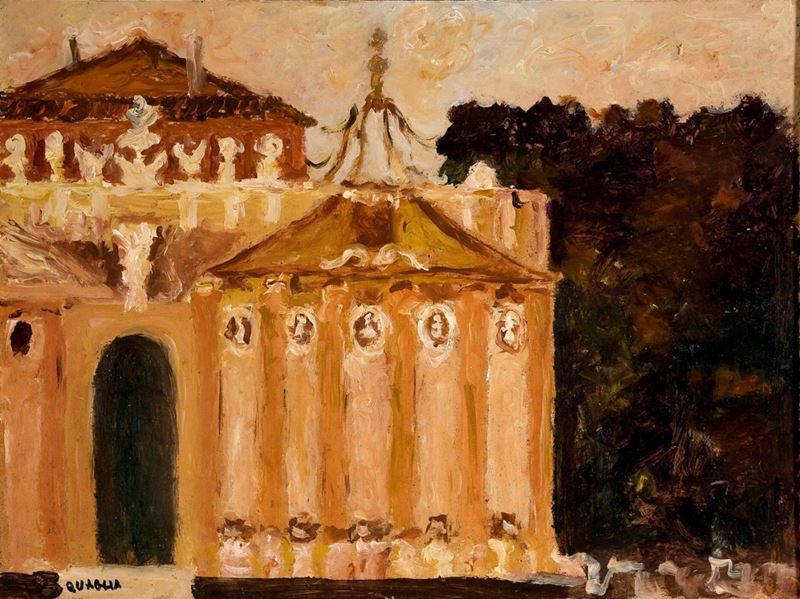 Carlo Quaglia - Villa Borghese - L'uccelliera