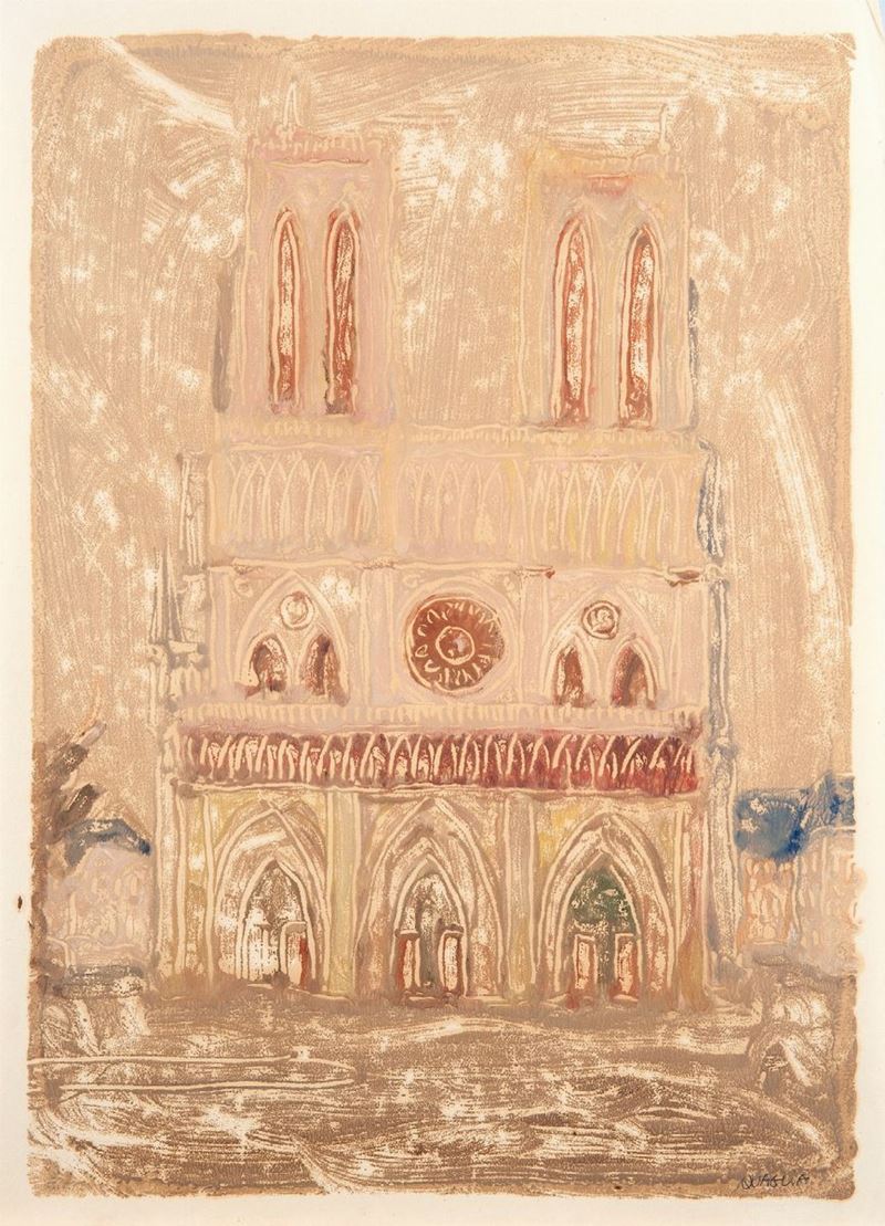 Carlo Quaglia - Parigi (notre Dame)