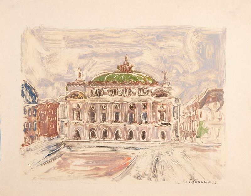 Carlo Quaglia - Parigi (place De L'opera)
