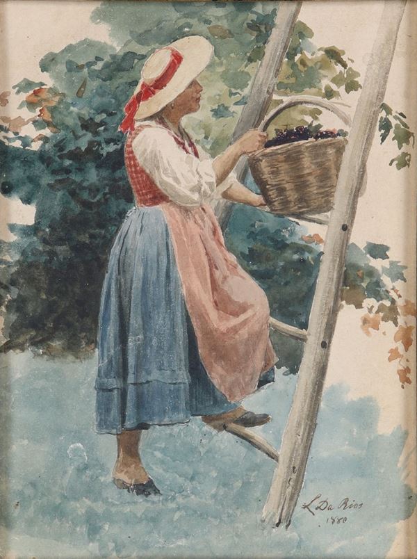 Luigi Da Rios - La raccolta delle olive