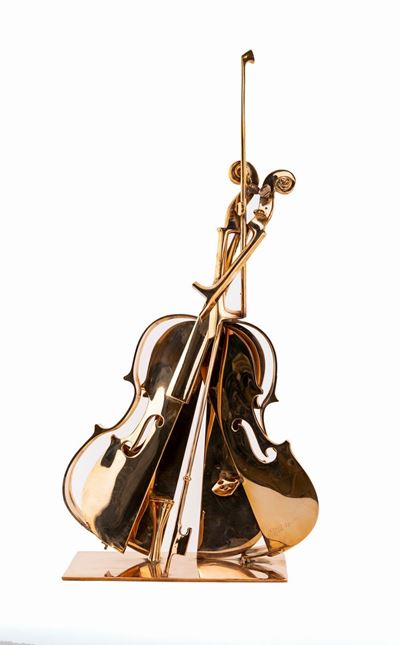 Senza Titolo (violino Scomposto e Archetto)