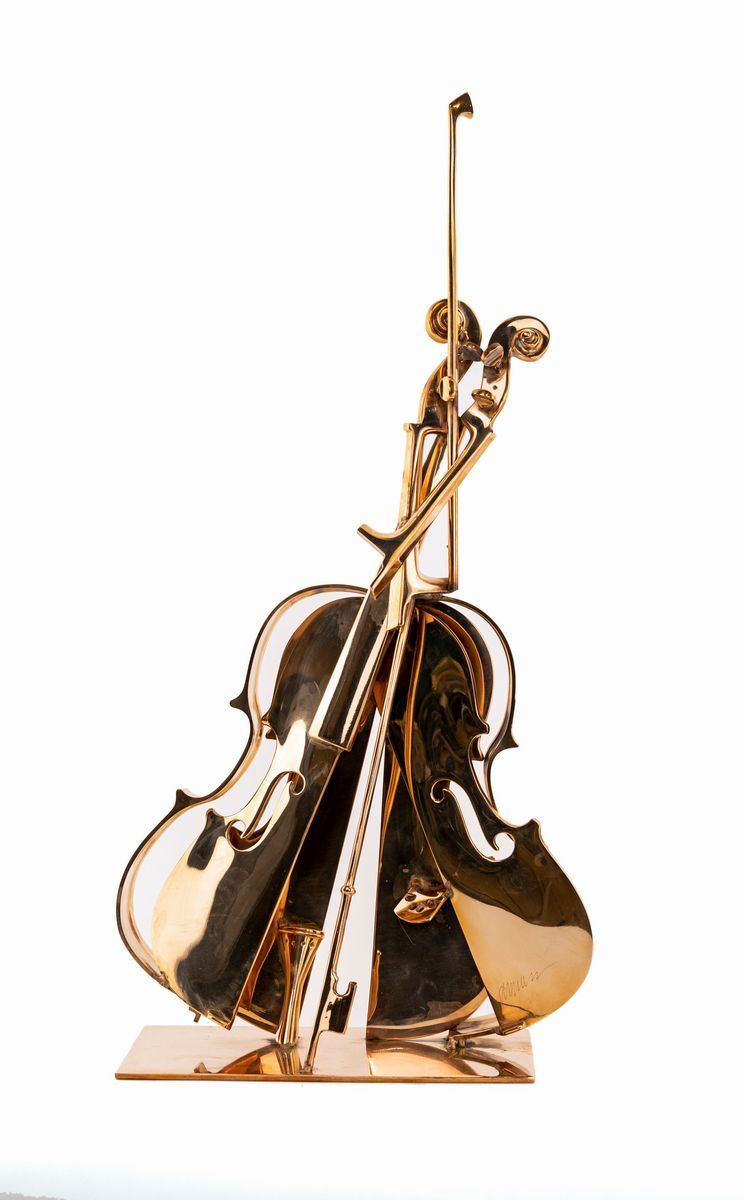 Pierre Fernandez Arman - Senza Titolo (violino Scomposto e Archetto)