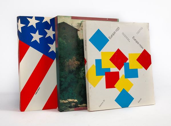 Tre volumi d'arte contemporanea  - Asta Asta a Tempo - Libri Antichi  e da Collezione - Casa d'Aste Arcadia