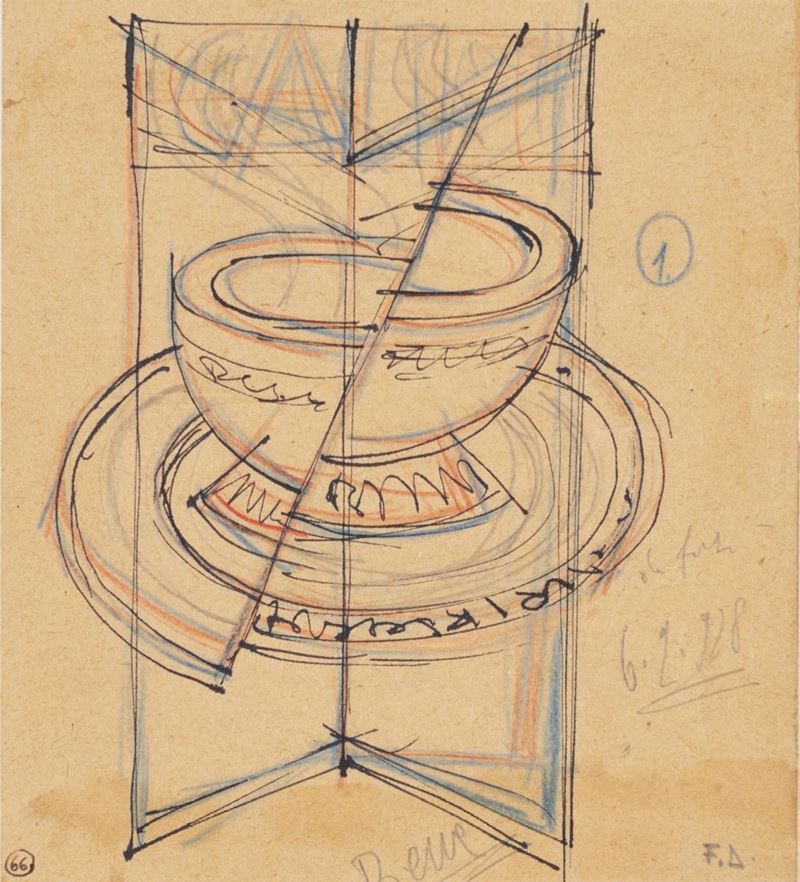 Fortunato Depero - Senza Titolo