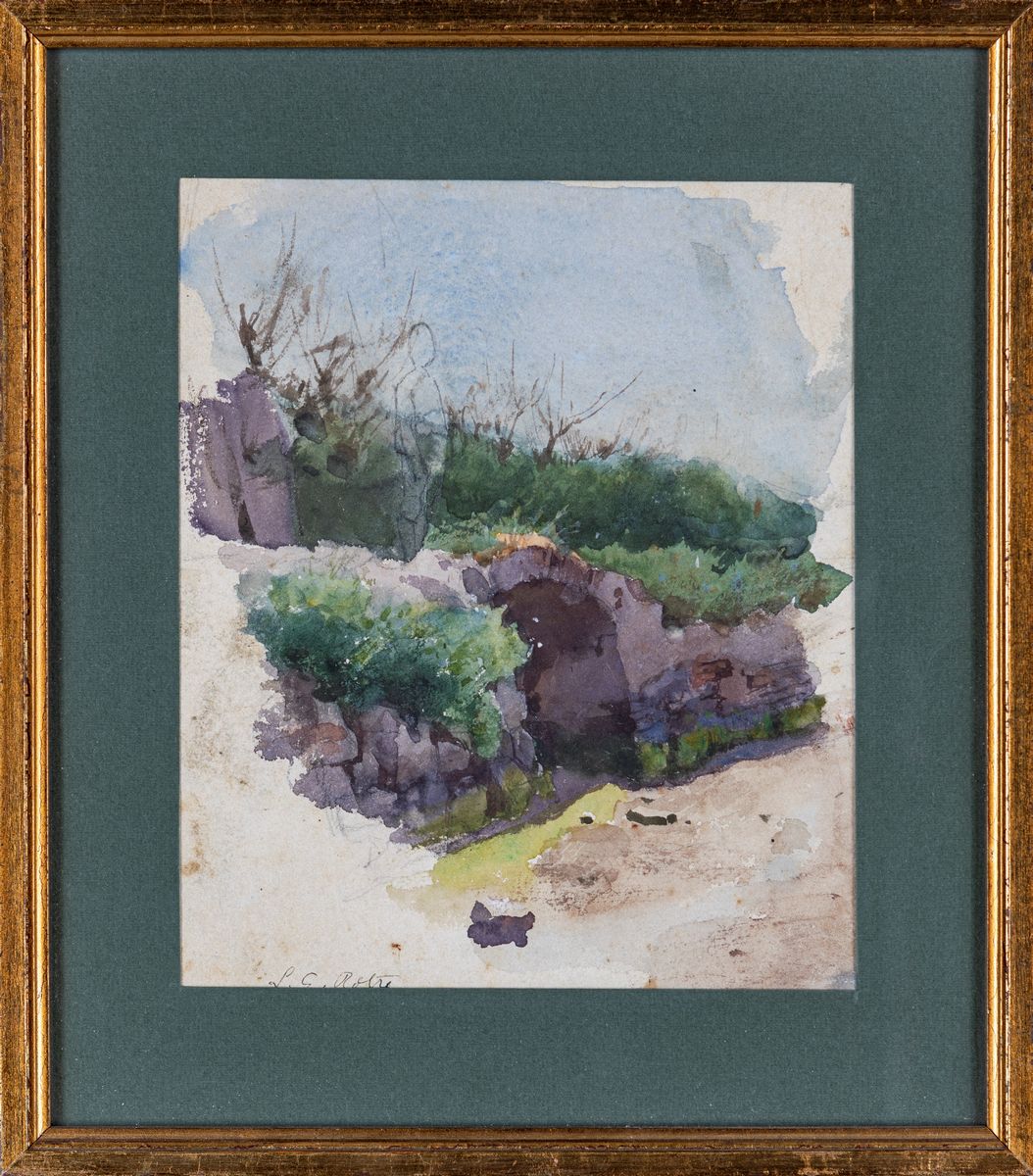 Silvio Giulio Rotta - Scorcio di Paesaggio