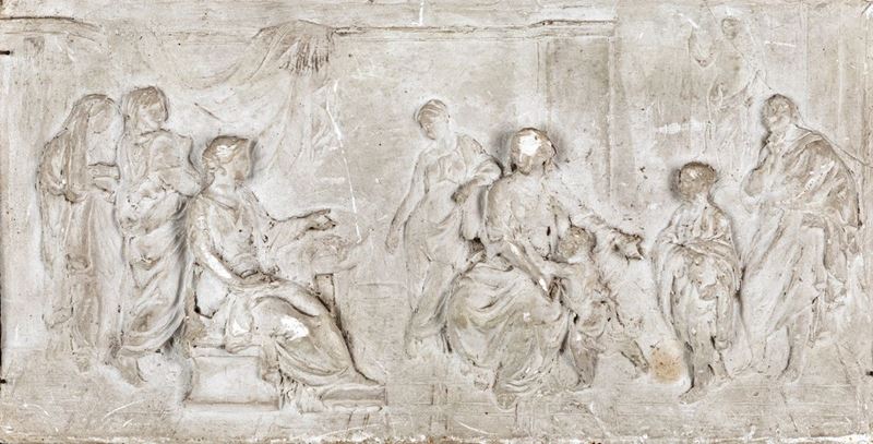 Bassorilievo in Gesso, Seconda Metà del XIX Secolo