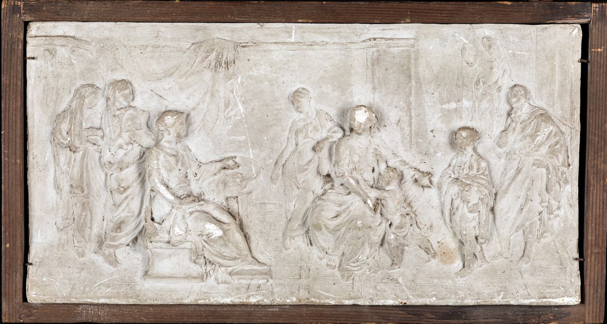 Bassorilievo in Gesso, Seconda Metà del XIX Secolo