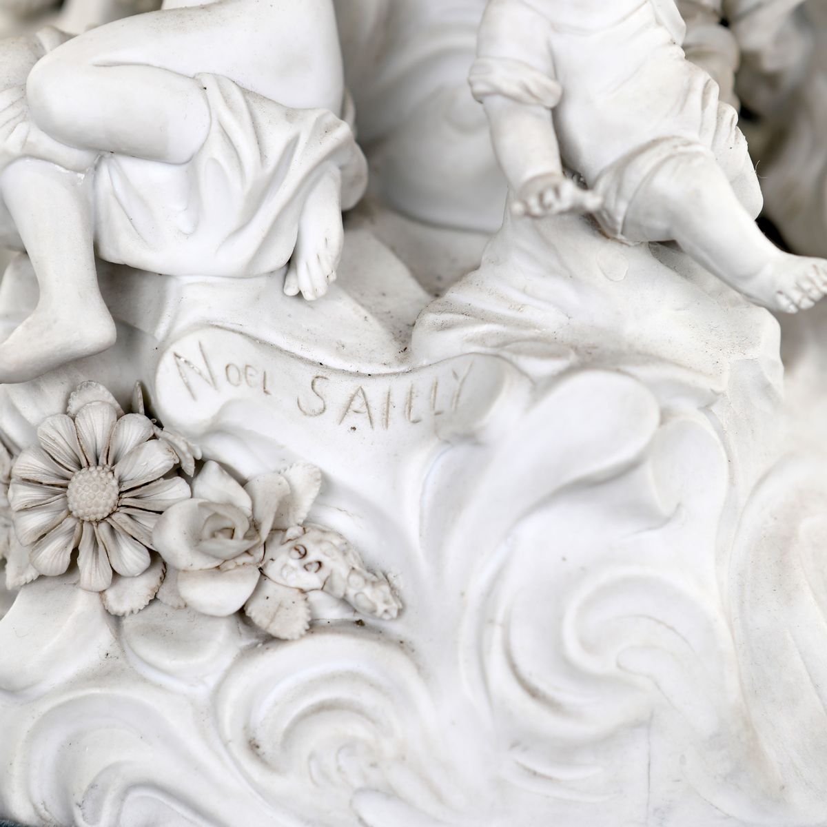 Grande Gruppo Allegorico in Biscuit, Francia, Città di Tours, Fine del XVIII Secolo