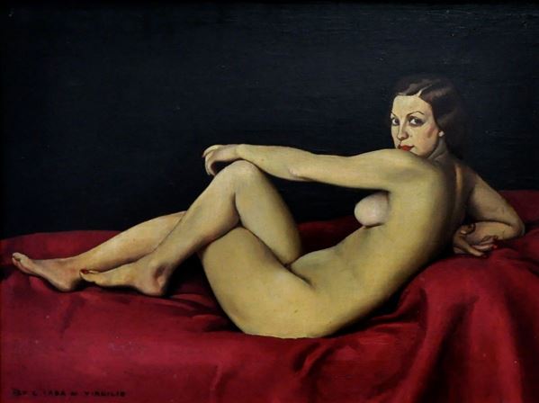 Ugo Celada Da Virgilio - Nudo di donna