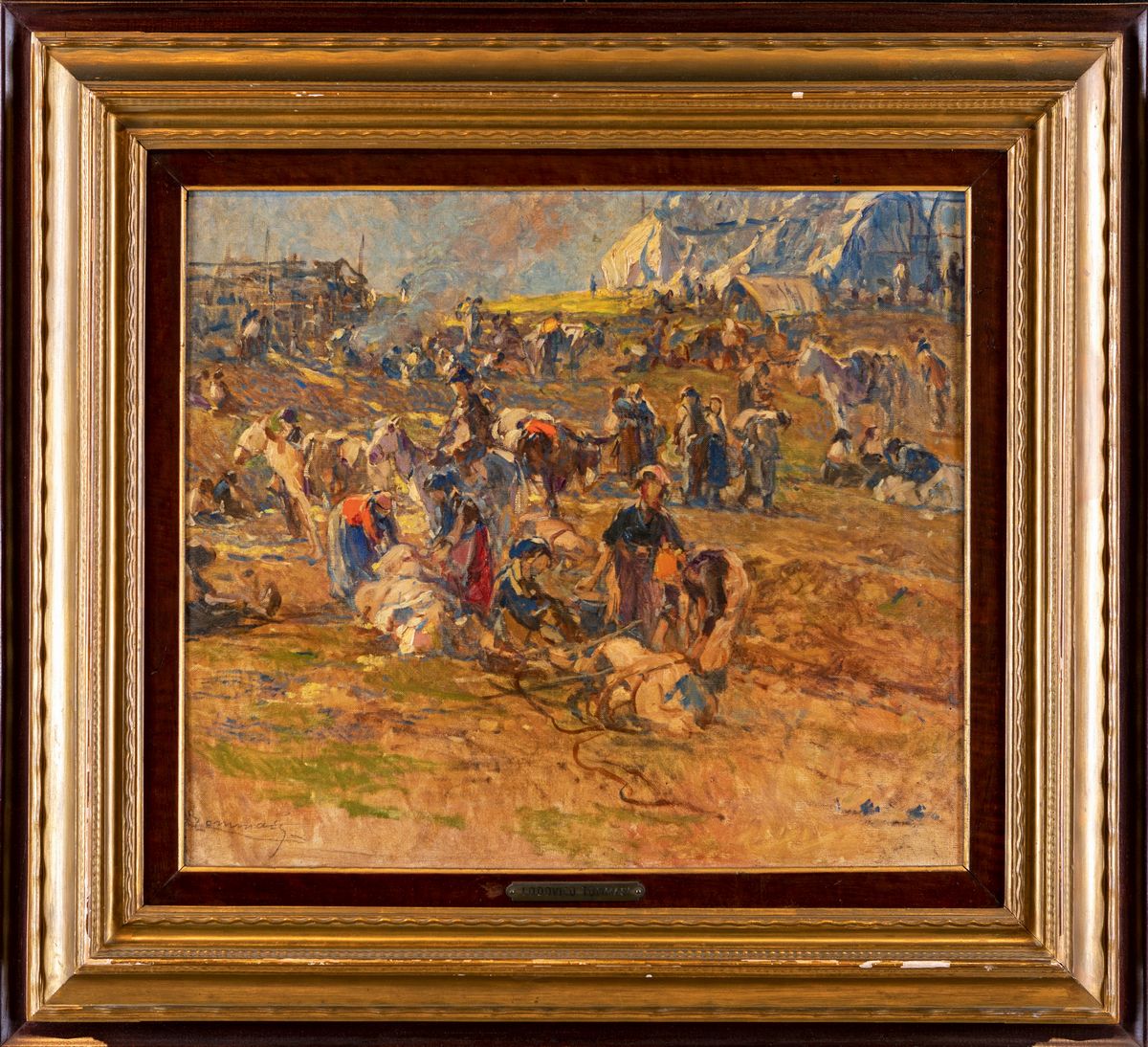 Ludovico Tommasi - L'accampamento
