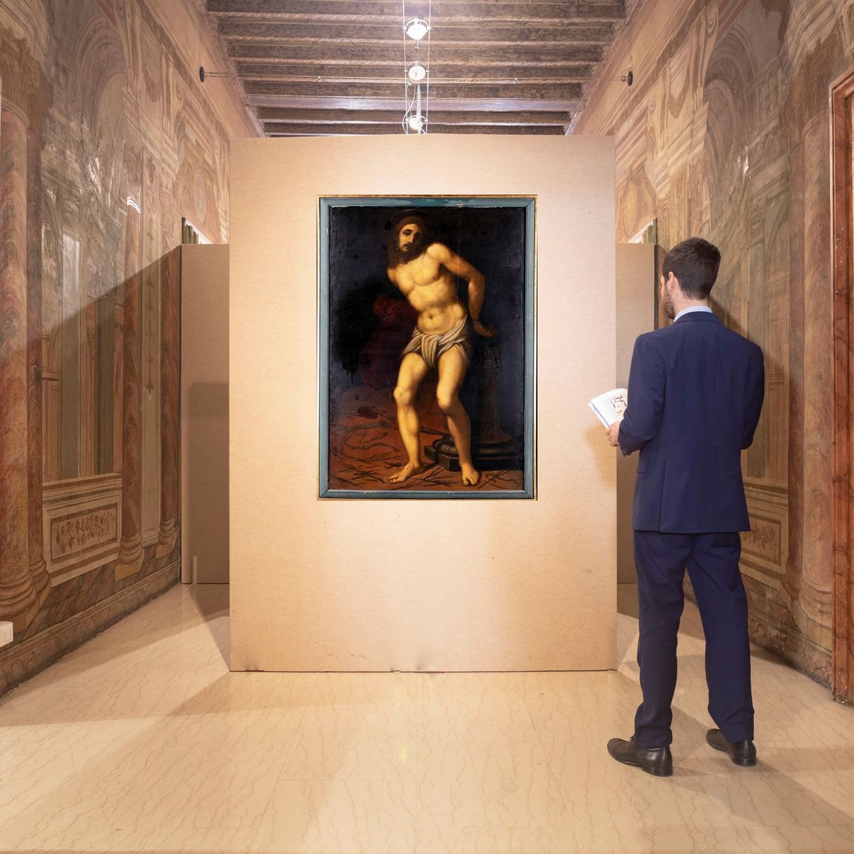 Luca Cambiaso - Cristo alla Colonna