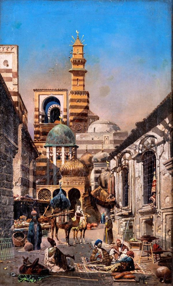 Robert Alott - Dipinto orientalista