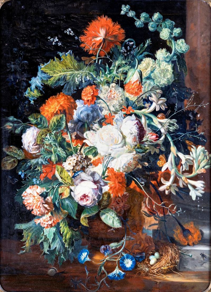 Scuola Toscana del XIX Secolo - Natura Morta