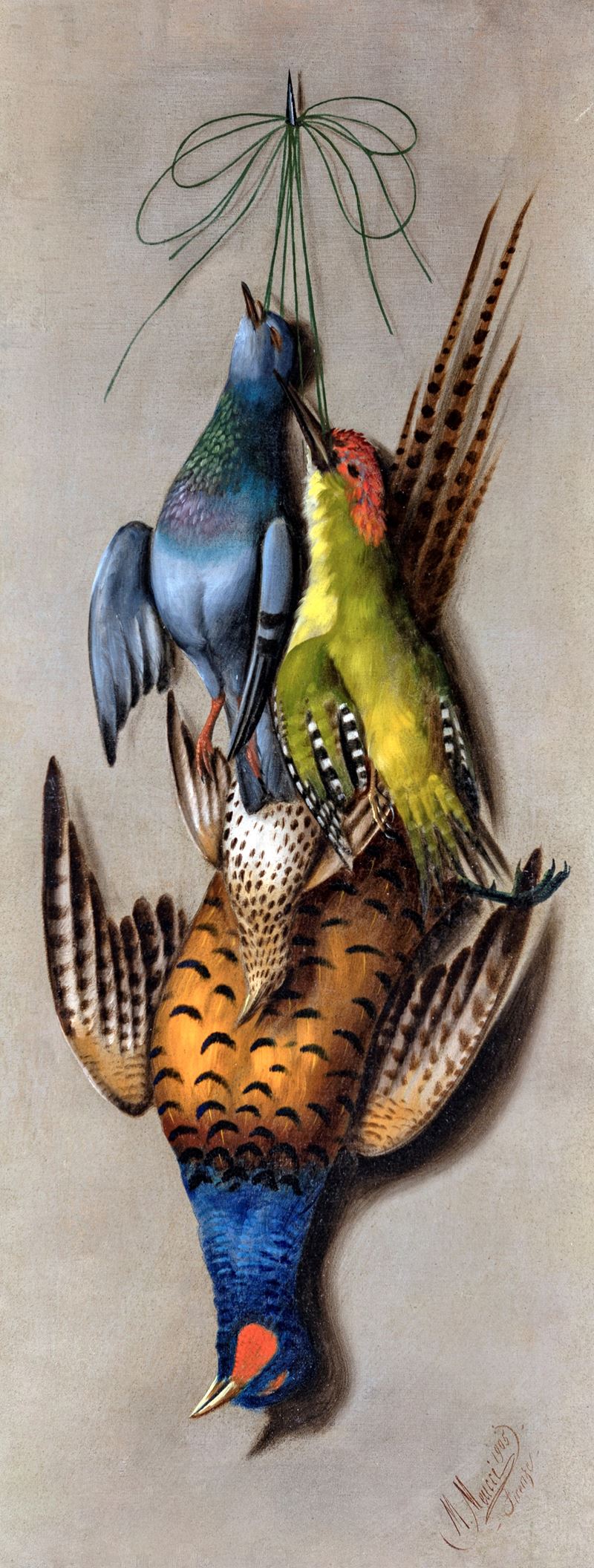 Michelangelo Meucci - Natura Morta con Cacciagione