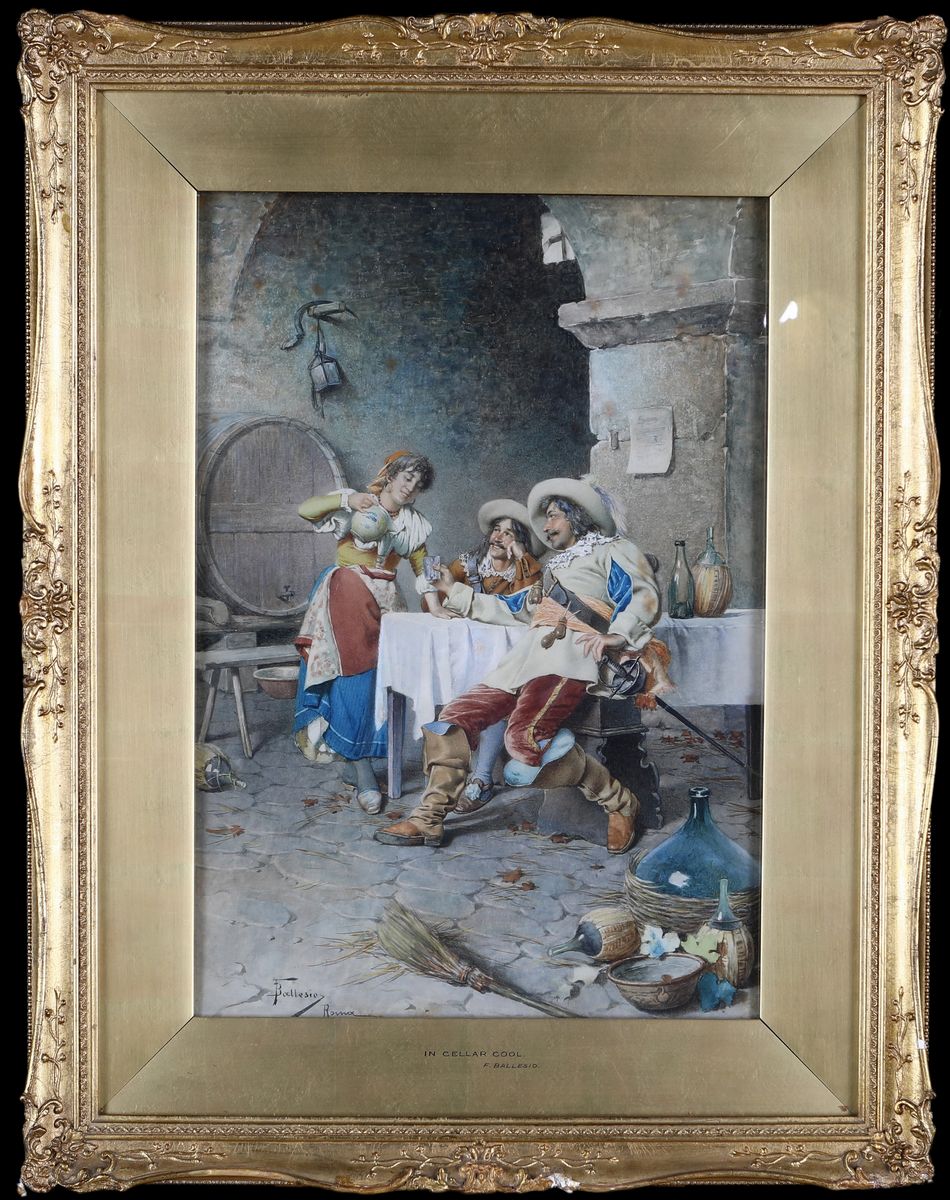 Francesco Ballesio - Soldati All'osteria