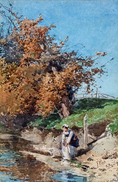Lavandaia al Fiume