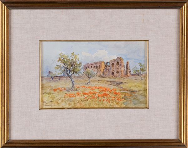 Filippo Anivitti - Rovine dell'Acquedotto
