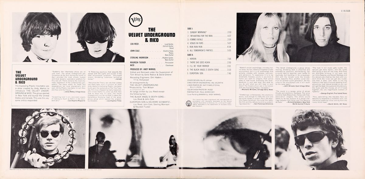 Andy Warhol - Cover Dell'album Velvet Underground & Nico - Banana