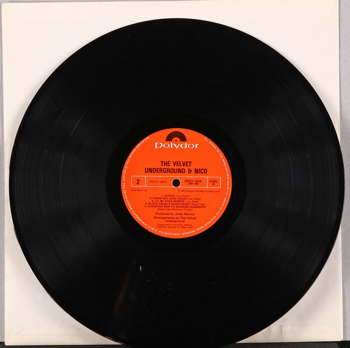 Andy Warhol - Cover Dell'album Velvet Underground & Nico - Banana