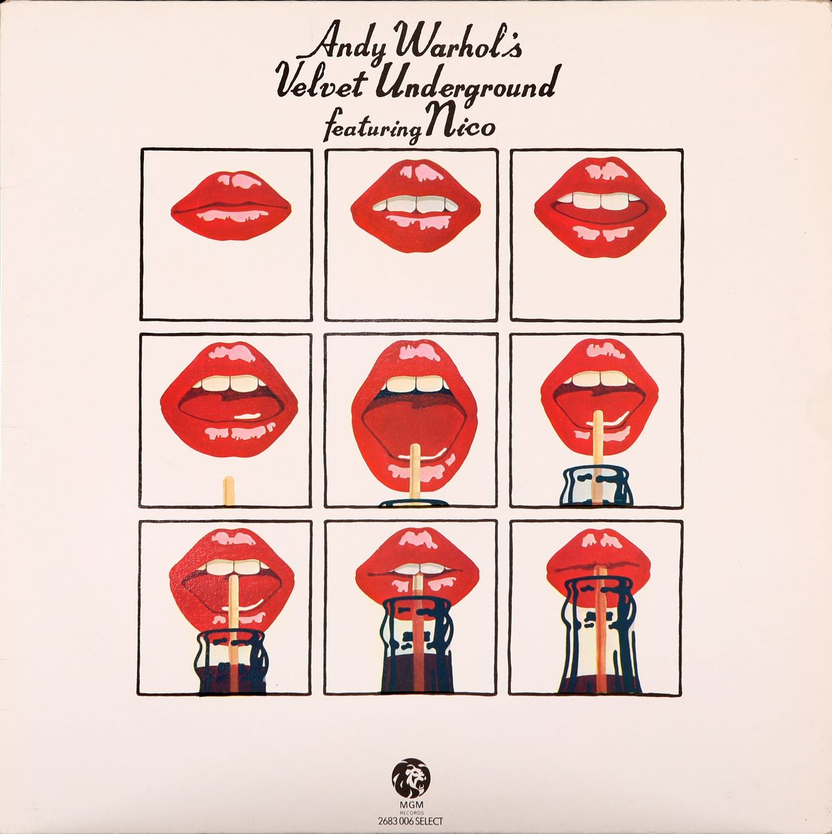 Andy Warhol - Cover Dell'album Velvet Underground & Nico - Coca Cola