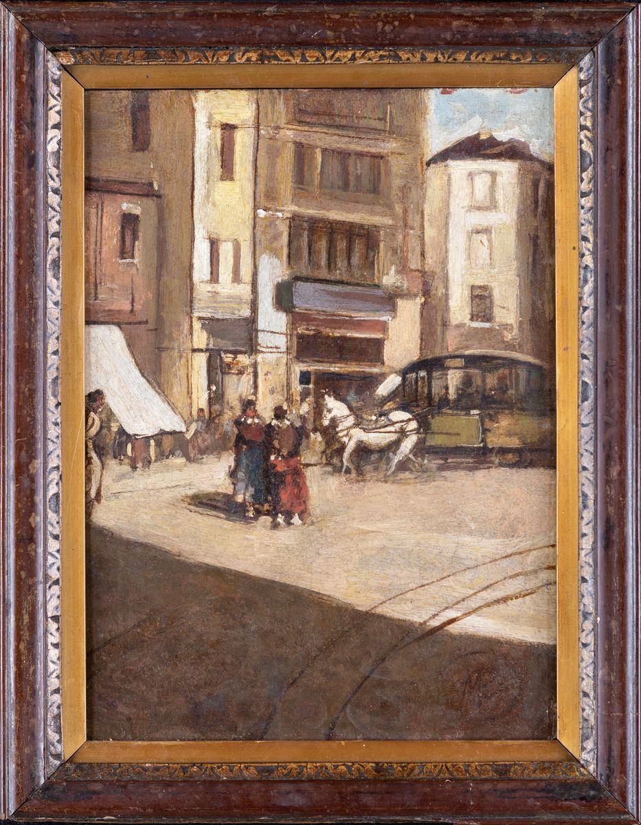 Mosè Bianchi - Omnibus - Tram a Cavalli