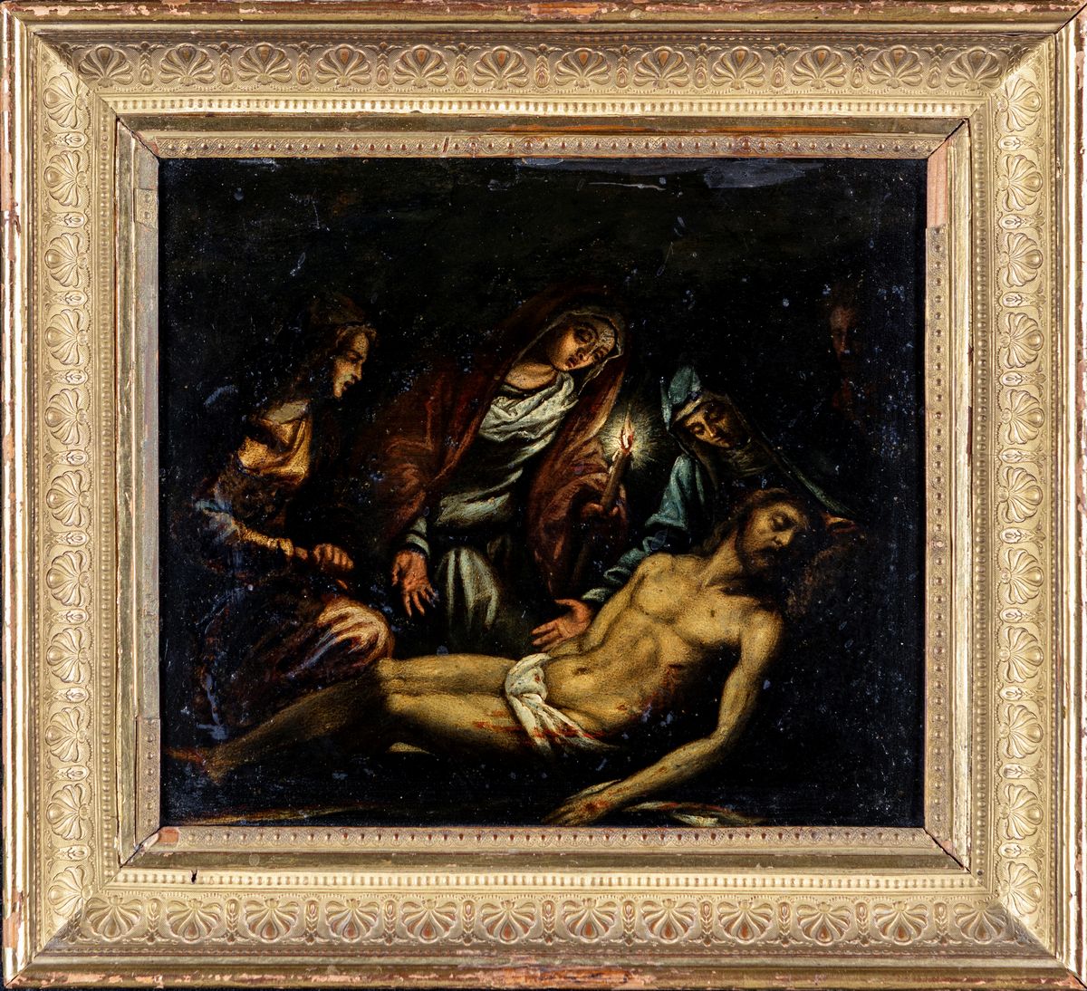 Jacopo da Ponte Detto Jacopo da Bassano - Compianto sul Cristo Morto