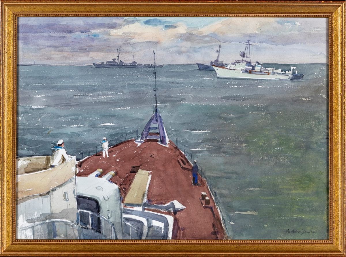 Montague Dawson - Navi Militari
