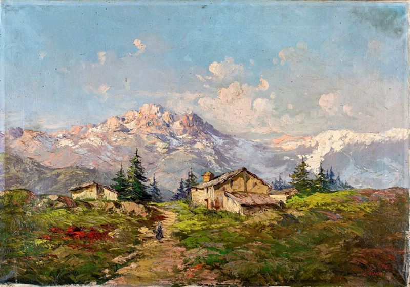 Cesare Maggi - Paesaggio Montano