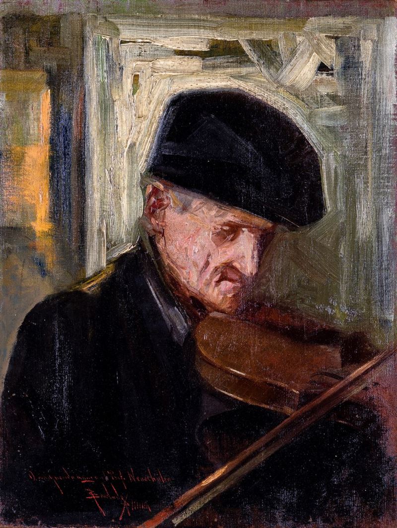 Ettore Ximenes - Vecchio Violinista