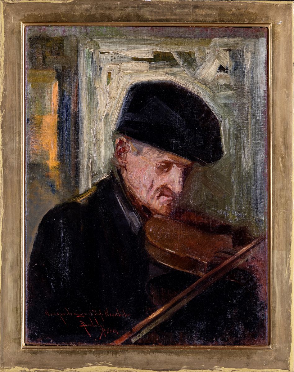 Ettore Ximenes - Vecchio Violinista