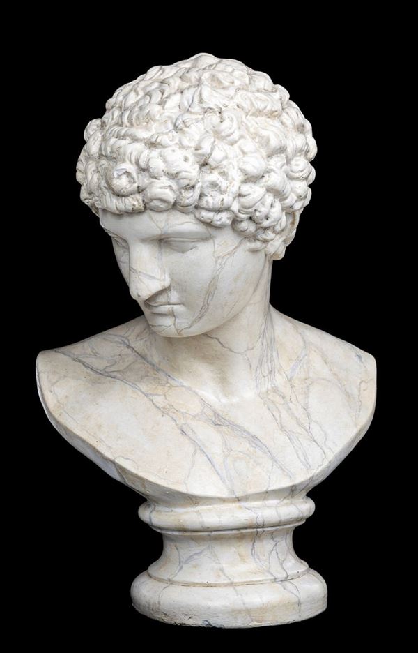Busto di Ermes ad imitazione del marmo